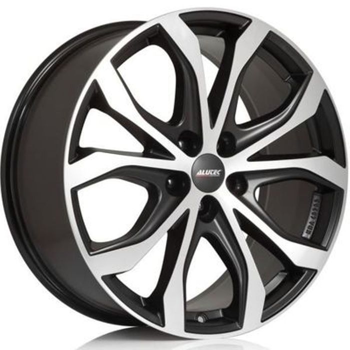   Alutec W10 9x20 5x108 ET43 D70.1 Racing black front polished