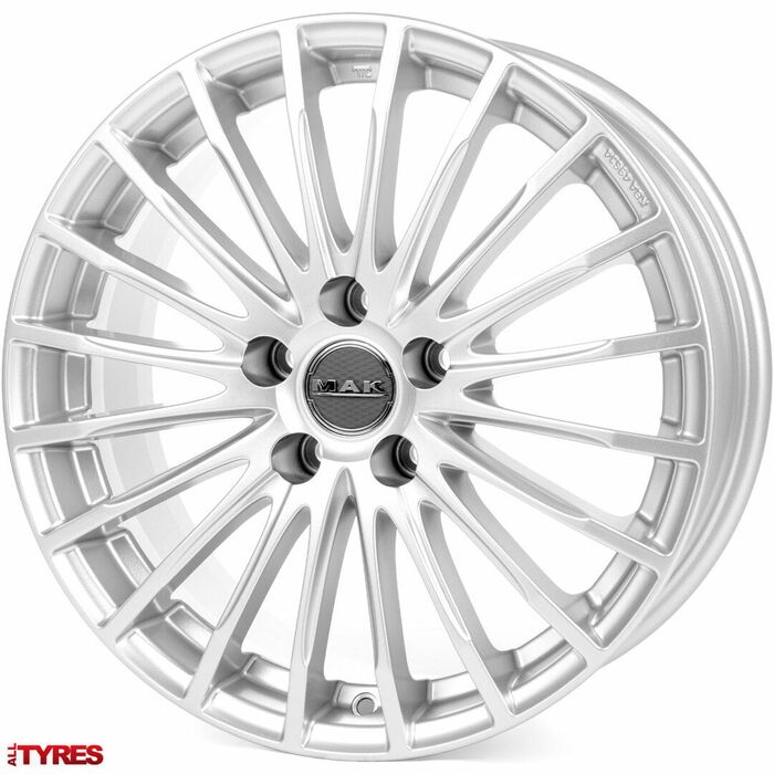   MAK Fatale 8x18 5x108 ET45 D72 Ice Black