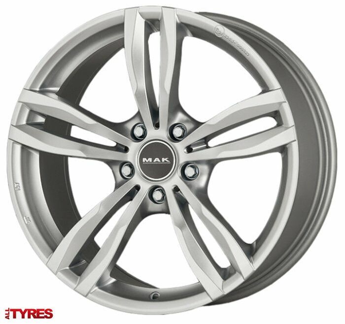   MAK Luft 8x18 5x120 ET30 D72.6 Silver