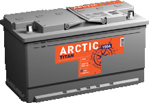   Arctic Silver 353*175*190 / 100Ah EN 950A 12 V