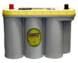  Optima Yellow Top S 5.5 AGM 325*165*238 / 75Ah EN 975A 12 V D31A