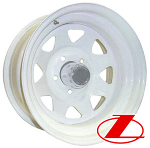  Off-Road-Wheels 7.0x15 6X139.7 ET-15 D110 White