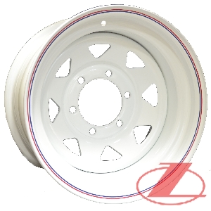  Off-Road-Wheels 10.0x15 6X139.7 ET-44 D110 White