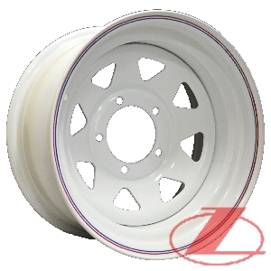  Off-Road-Wheels 7.0x15 5X139.7 ET-19 D110 White